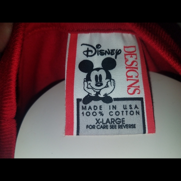 VTG Disney Designs Mickey Mouse Graphic Shirt (XL) - Picture 6 of 6